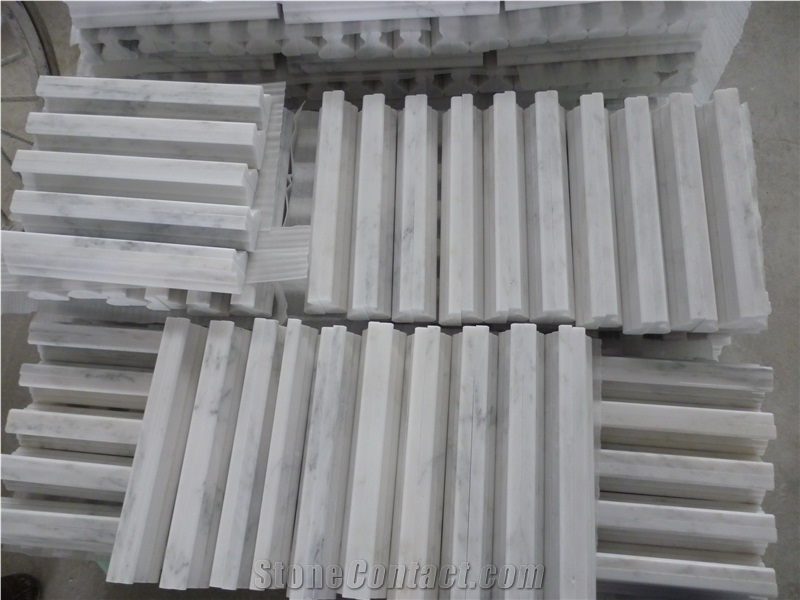 Pure White Marble Molding