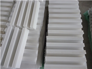 Pure White Marble Molding