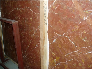 Rojo Alicante Marble Slabs, China Red Marble