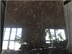 Saint Laurent Brown Marble Slabs Tile