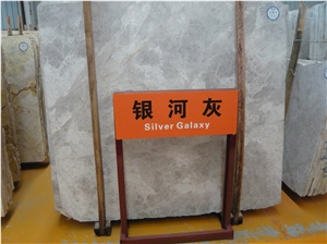 Silver Grey Marble Slabs Greece Natural Stone