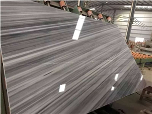 Sky Grey Marble Slabs China Natural Grey Stone