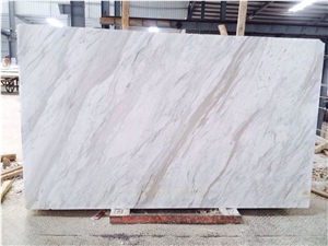 Volakas Marble Slabs Greece White Natural Stone Tile