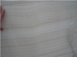 White Wooden Vein China Onyx Slabs