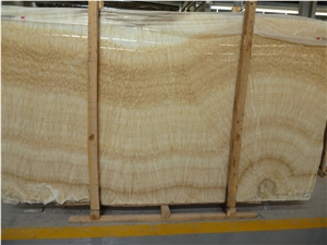 Yellow Honey Elegant Natural China Onyx Slabs