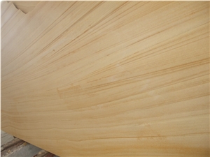 Yellow Wood Vein India Beige Natural Sandstone Tiles