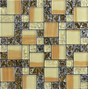 YUANDA Premium Mixed Glass Mosaic Tiles YUANDA Premium Mixed Glass Mosaic Tiles