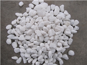 YUANDA White Garden Landscape Decorative Pebble Stones