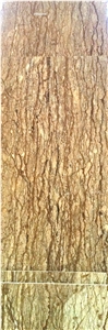 Walnut Travertine Tile & Slabs, Brown Polished Marble Floor Tiles, Wall Tiles