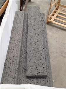 Lava Stone Machine Cut Slabs & Tiles, China Black Basalt,Lava Stone Floor Tiles,Lava Stone Tiles,Lava Stone Slabs