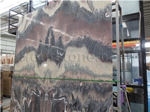 China Purple Mountain, France Purple Marble, Slabs & Tiles, Book Matching, for Floor and Wall Covering
