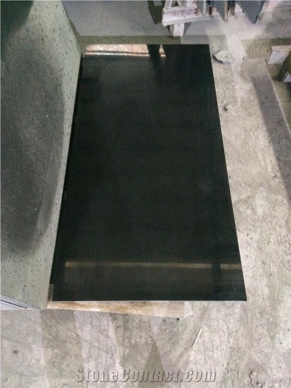 Factory Best Price China Mongolia Black Granite Slabs & Tiles