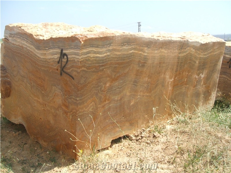 Turkey Red Onyx Quarry Blocks