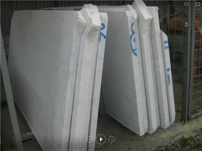 Buteasa Marble Polished Slabs, White Polished Marble Tiles & Slabs, Floor Covering Tiles Romania