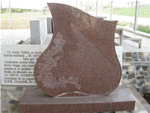 Royal Red Granite Tombstone, Monument India