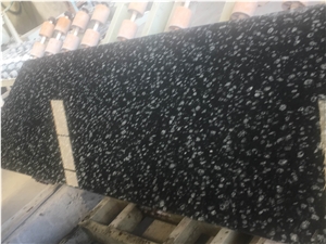 Coral Black Granite Slabs