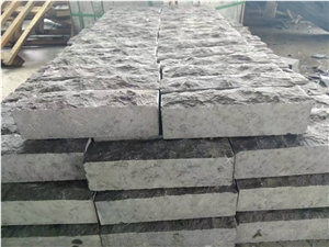 China Shandong Blue Limestone Mushroom Wall Blocks Stone Competitive Prices