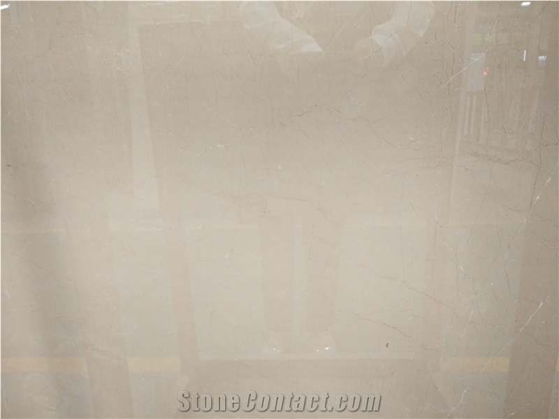Turkey Bursa Beige Marble Tiles for Wall Covering and Flooring