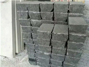 Zhangpu Black Basalt,China Black Basalt Cobble Stones/Cube Stone