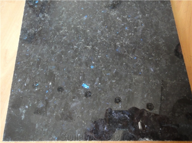 Labrador Blue in the Night Granite Tiles & Slabs, Polished Granite Floor Tiles, Covering Tiles