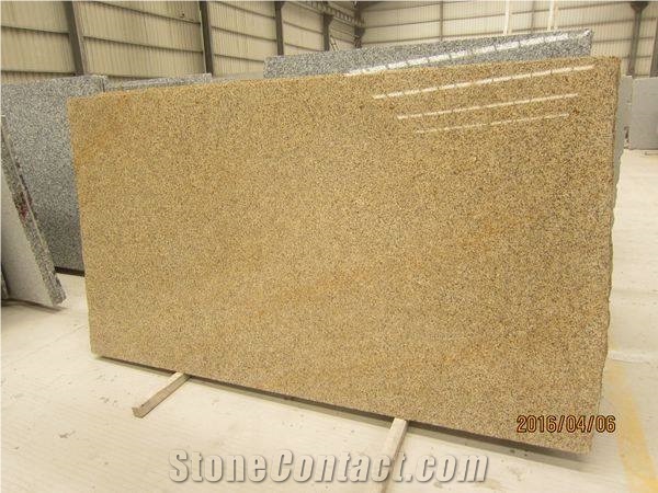 Sunset Gold G682 Granite Tiles & Slabs Yellow Rust Granite,G682 Yellow Granite Slab, China Yellow Granite