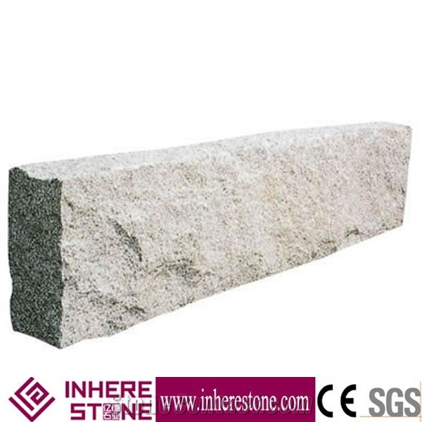 Hot Sale G603 Kerb Stone Bianco Crystal Granite, Padang White Granite Kerbstone, China Sardinia Grey Curbstone