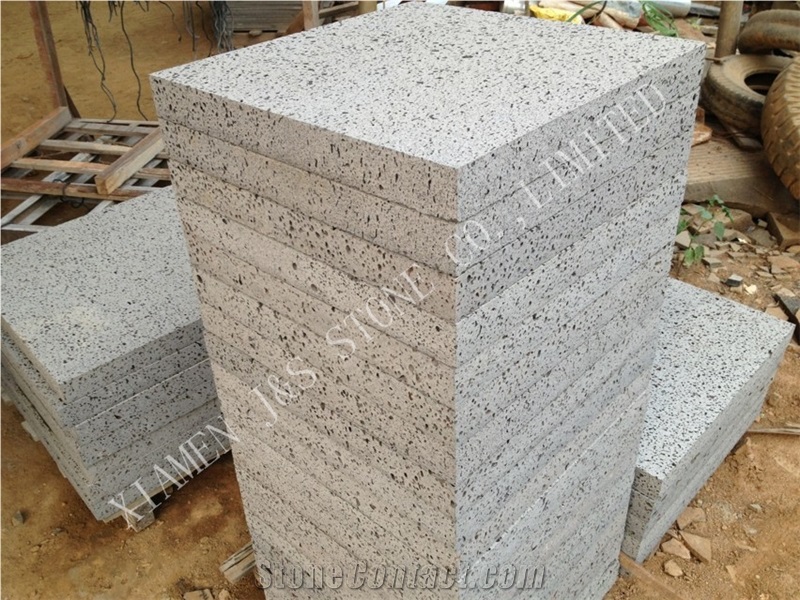 Lava Stone/Grey Basalt /Cut to Size/Tiles/Hainan Grey