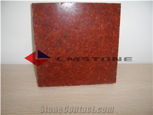 China Dyed Red Slabs & Tiles, China Red Granite Slabs & Tiles