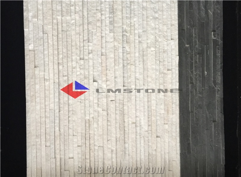China White Slate Multicolor Slate Cultured Stone/Slate Culture Stone/Culture Slate/Slate Wall Cladding