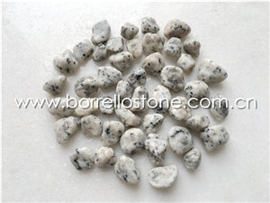 China Grey Color Pebble Stone