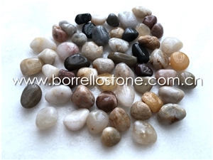 Mixed Color River Pebble Stone
