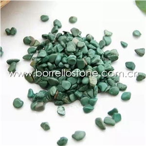 Resin Bonded Aggregate, Green Pebble & Gravel