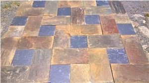 Rusty & Oxidized Natural Slate Stone