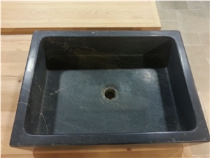 China Blue Limestone Basain,Bathroom Sinks Round Vessel Sinks