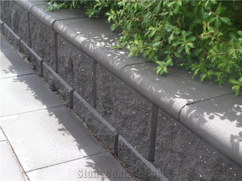 China Blue Limestone Steps/ Deck Stairs Floor Landscaping Stone Garden Decoration