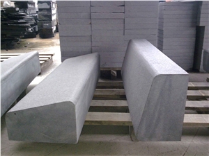 China G684 Nero Fuding Black Basalt Kerbstone / Kers / Curbs for Side Road Stone