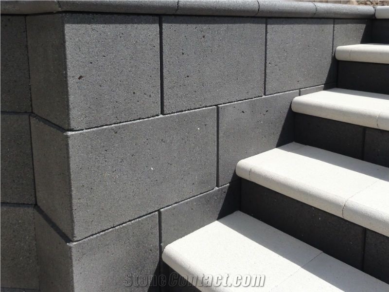 China Grey Basalt Kerbstone Curbs Paver Road Side Stone