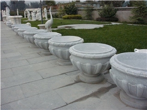 G682 Sunset Golden Yellow Granite Flower Stand/ Outdoor Planters/Exterior Planters