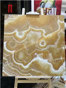 Foshan Royal Glazed Honey Gold Bathroom Ceramic Onyx Tile