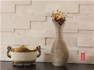 Turkish Burdur Beige Marble Wall Decor & Floor Design