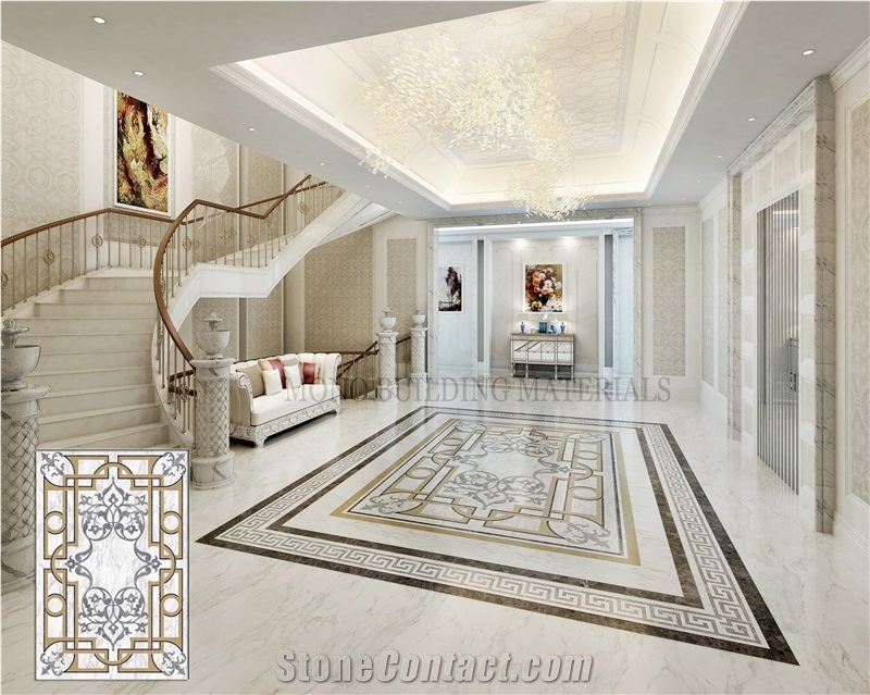 Wholesale Price Greece-Volakas Pattern Porcelain Tile Flooring