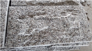 Big Flower White Granite Mushroom Stone, Nature Split Wall Covering, G439 Granite Wall Cladding, Bianco Sardo Granite Mushroom Stone, Big White Flower Granite, China Grey Granite