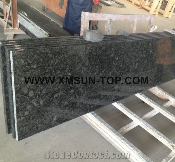 China Butterfly Green Granite Kitchen Countertops China Verde