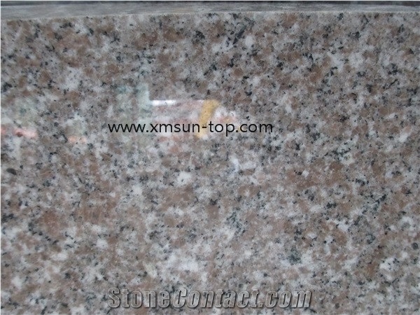 G617 Granite Kerb Stone, Well Pink Granite Kerbstone, Xiamen Pink Granite Curbstone, Lilac Pink Granite Kerbs, Misty Rose Granite Road Stone, Side Stone, Exterior Landscaping Stone