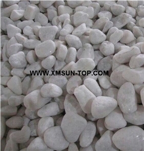 White Rounded/Tumbled River Stone&Pebbles/Small Shape Pebbles/Pebble for Landscaping Decoration/Wall Cladding Pebble/Flooring Paving Pebble