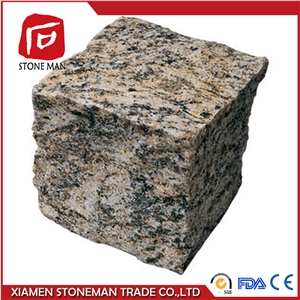 Chinese Cheap Driveway Granite Paving Stone Granite Cube Stone