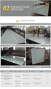 Best White Countertops Material Nano Crystallized Stone Slabs for Sale