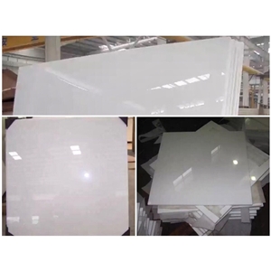 Paving Slabs for Sale/Super White Polished Nano Crystallized Stone