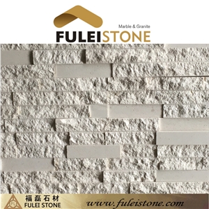 Limestone White Marble Cladding Wall Culture Stone