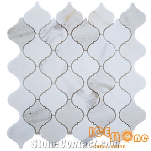 Arabesque Marble Mosaics Hexagon/Basketweave/Chevron/Fish Bone/Mini Versaille/Polished
